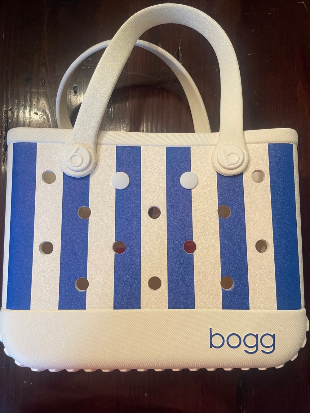Bitty Bogg Mykonos stripe bag